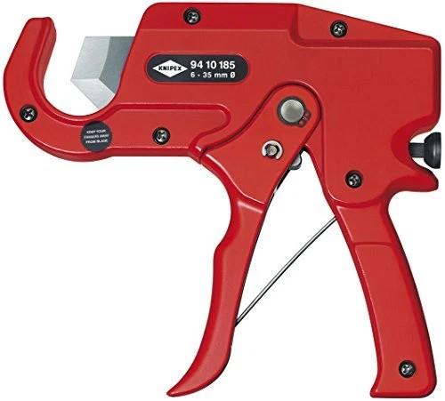 Knipex 9410185 Pipe Cutter for Plastic Conduit Pipes - Image 1 of 2