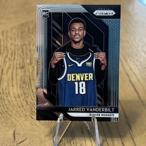 2018-19 PANINI PRIZM ROOKIE RC JARRED VANDERBILT NUGGETS LAKERS NO.42