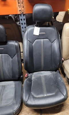 2015-2020 F150 Platinum Front/Rear Seats W/console SEE NOTES & PICS Foto 1 de 4