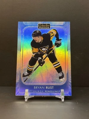 2021-22 O-Pee-Chee Platinum - Bryan Rust #110 Arctic Freeze /99 - Image 1 of 2