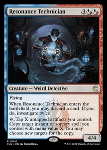 1x Resonance Technician - NM - Universes Beyond - SPARROW MAGIC mtg - Picture 1 of 1