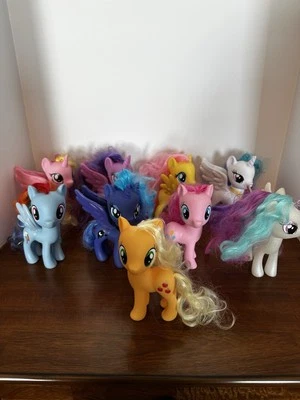 My Little Pony G4 Toy Brushable Lot With 9 - Image 1 of 4