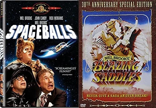 Mel Brooks Comedy Bundle: Spaceballs & Blazing Saddles 2-DVD Set - Image 1 of 1