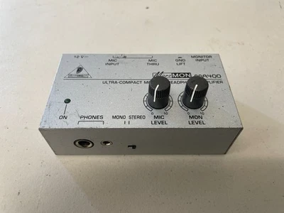 Behringer MA400 Ultra-Compact Micromon Headphone Amplifier SLR - Image 1 of 4