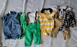 6-9 months Boys Baby Clothes LOT (8 pcs). SMOKE FREE, PET FREE HOME - Picture 1 of 5