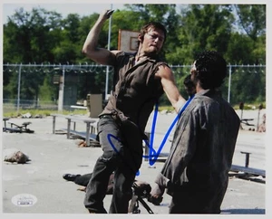 Autógrafo de Norman Reedus Daryl The Walking Dead foto firmada JSA 8 x 10 - Imagen 1 de 3