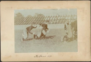 1903 Princeton Football Vintage Game Action Cabinet Photo - Picture 1 of 2