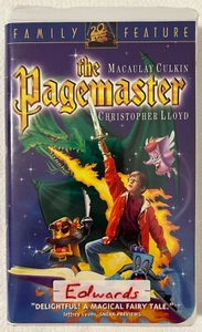 The Pagemaster (VHS, 1995, Clamshell) Macaulay Culkin - Tested - Picture 1 of 8