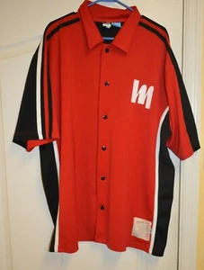 PHYS.SCi Men's Short Sleeve Snap Button Polyester Shirt XXL FREE SHIPPING LOOK!! - Picture 1 of 11