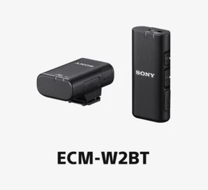 Sony Wireless Mic ECM-W2BT Non-Directional 20Hz/20kHz Wind Screen v5.0 200m USB - Picture 1 of 8