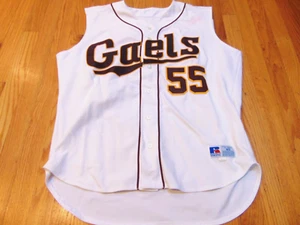 VTG RUSSELL ATHLETIC NCAA IONA COLLEGE GAELS GAME WORN BASEBALL JERSEY SIZE 48 - Picture 1 of 4