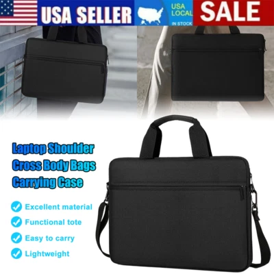 Funda para portátil con correa para el hombro para 13"15.6"14" HP/Asus/Macbook DELL/Lenovo Foto 1 de 4