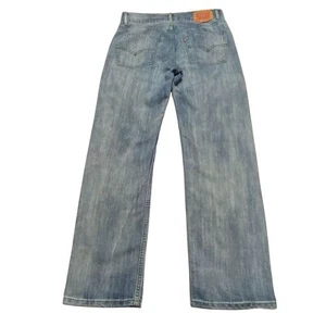 Jeans Levi's 505 regular fit gamba dritta Teen's taglia 18 blu denim - Foto 1 di 4
