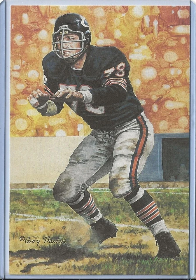 1991 Stan Jones Goal Line Art Postcard Unsigned - Series 3 Three - Image 1 of 1