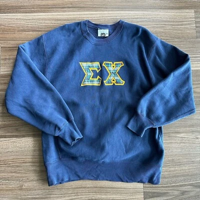 Sudadera Pullover Sigma Chi Freternity Lee De Colección Talla 2X- Hecha en EE. UU. Foto 1 de 4