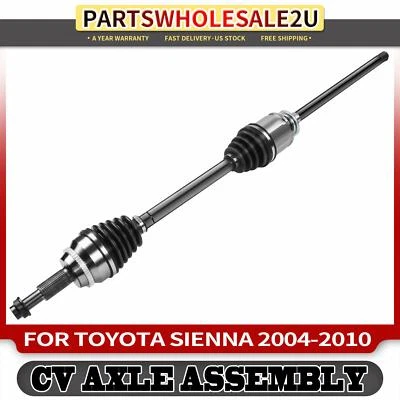 Передний правый вал оси RH CV в сборе для Toyota Sienna 2004-2010 3,3 л 3,5 л полный привод - Изображение 1 из 4