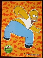 THE SIMPSONS 10th ANNIVERSARY - Card #67 - "CENSORED HOMER" - INKWORKS 2000