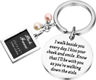 Bride Wedding Gift for Bride from Mom and Dad Bridal Bouquet Photo Charm Somethi