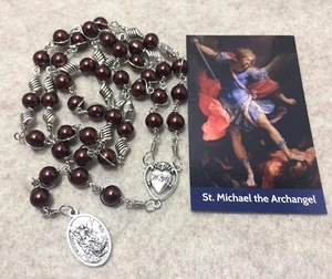 Saint Michael Chaplet Rosary, St. Michael Chaplet - Handmade - Picture 1 of 5