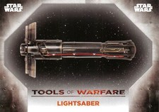 Star Wars Battle Plans TOOLS OF WARFARE Insert Card TW-4 / LIGHTSABER