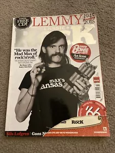 Classic Rock Magazine March 2016 #220 Lemmy - Picture 1 of 4