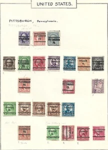 US, G/Dad Collection Pre-Cancels, Engaging&Specialised, Finds Likely, 8 Pgs (F39 - Picture 1 of 8