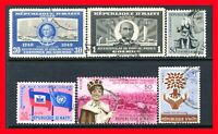 Haiti Air Post Stamps Scott C47-C48, C133, C161, & C191, Used Selection!! H86b