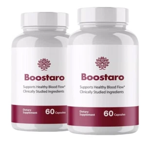 (2 Pack) Boostaro Capsules, Boostaro Male Pills, Boostaro Supplement - Picture 1 of 12