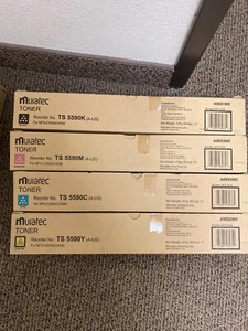 Genuine Muratec TS 5590 CMYK Toner Cartridge For MFX-C5590 / C4590 - Picture 1 of 1