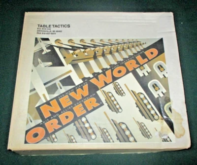 TABLE TACTICS - NEW WORLD ORDER (AXIS & ALLIES VARIANT) (1996) Unused - Image 1 of 3