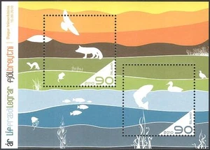 Iceland 2010 Biodiversity/Eagle/Fox/Fish/Animals/Nature/Wildlife 2v m/s (n42320) - Picture 1 of 1
