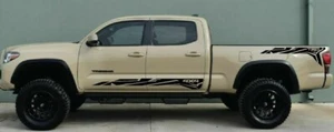 Bed Side Graphics  4X4 Style Decals set , They Fit TACOMAS Models 2017-to 2023 - Picture 1 of 6