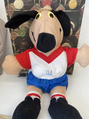 World Cup 1994 "Striker" Mascot plush toy reversible Snickers bar USA Mars VTG Cover