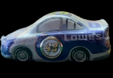 Jimmie Johnson #48 - Ceramic Clock And Bank -  NASCAR Driver Collection 2004 Cover