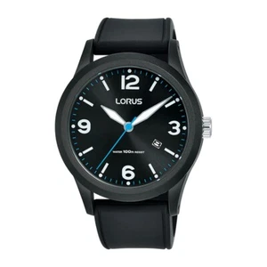 Reloj deportivo Lorus con correa de goma para hombre | 42 mm | Resistente al agua | RH949LX9 - Imagen 1 de 1