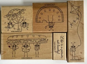 Stampin' Up 2004 (15 estampillas) "Ladybug Picnic" - Imagen 1 de 3