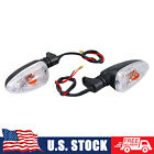 2 X Motorcycle Clear Turn Signal Light Indicator For BMW F800ST R1200GS F650GS