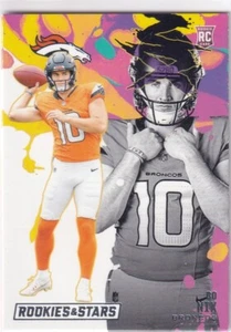 2024 Panini Rookies & Stars NFL No. RE-BNX Bo Nix Rookie - Bild 1 von 2