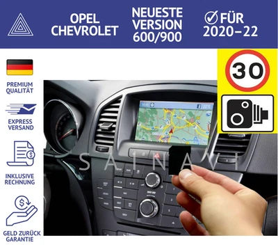 SD Karte kompatibel mit OPEL Navi900 Navi 600 EUROPA Navigation SD Karte - Bild 1 von 4