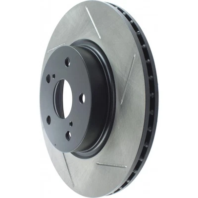 StopTech For Toyota Supra 1986-1992 Brake Rotor Sport Slotted Front Driver Side - Image 1 of 4