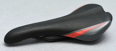 Cannondale MTB/Road Racing Saddle, Black/Red - Image 1 of 4