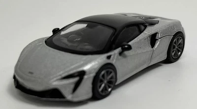 MINI GT, McLAREN Artura RHD Argento, 1/64,  MGT00582-R - Immagine 1 di 4