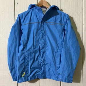 Patagonia Blue Outdoor/Rain Jacket H2no Girls Size XL (14-16) - Picture 1 of 18