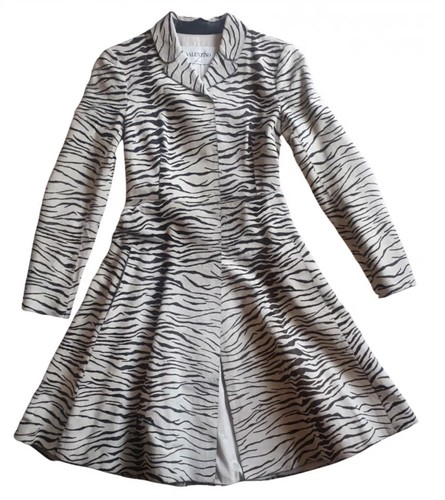 Valentino Calf Hair Fit and Flare Coat IT40 USD10000 NWOT