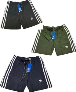 ADIDAS SUMMER BRAND NEW TWO SIDE POCKET SWIM SHORTS - Picture 1 of 5
