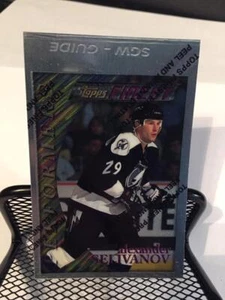 1995-96 Finest Silver UNCUT PROOF Alexander Selivanov Lightning - Picture 1 of 1