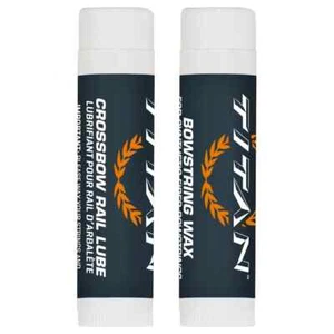 Titan Crossbow String Wax and Rail Lube Combo, 0.15 Oz each tubes | Model: 673A - Picture 1 of 11