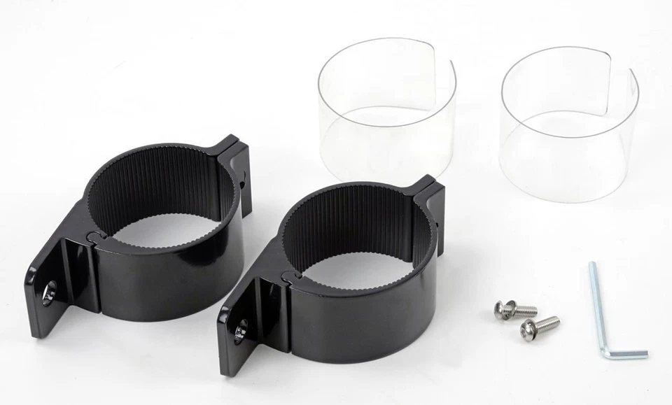 Schelle Halterung Alu Black Ø 75-78 Mm Fernscheinwerfer Frontschutzbügel