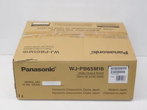 New Panasonic WJ-PB65M16 Video Output Board for WJ-SX650 Matrix Switcher System - Picture 1 of 4