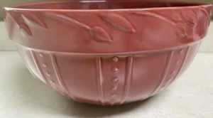 Signature Housewares “Sorrento” Burgundy 10” Mixing/Serving/Salad Bowl EXCELLENT - Picture 1 of 2